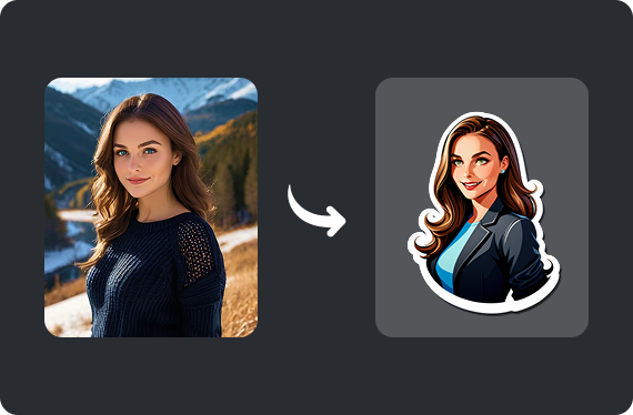 Generated sticker